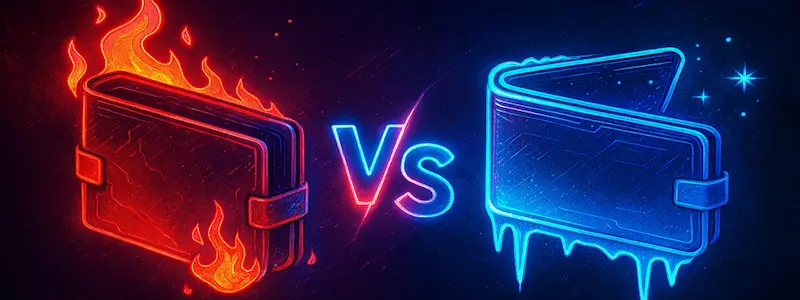 Vroče in hladne denarnice za kriptovalute